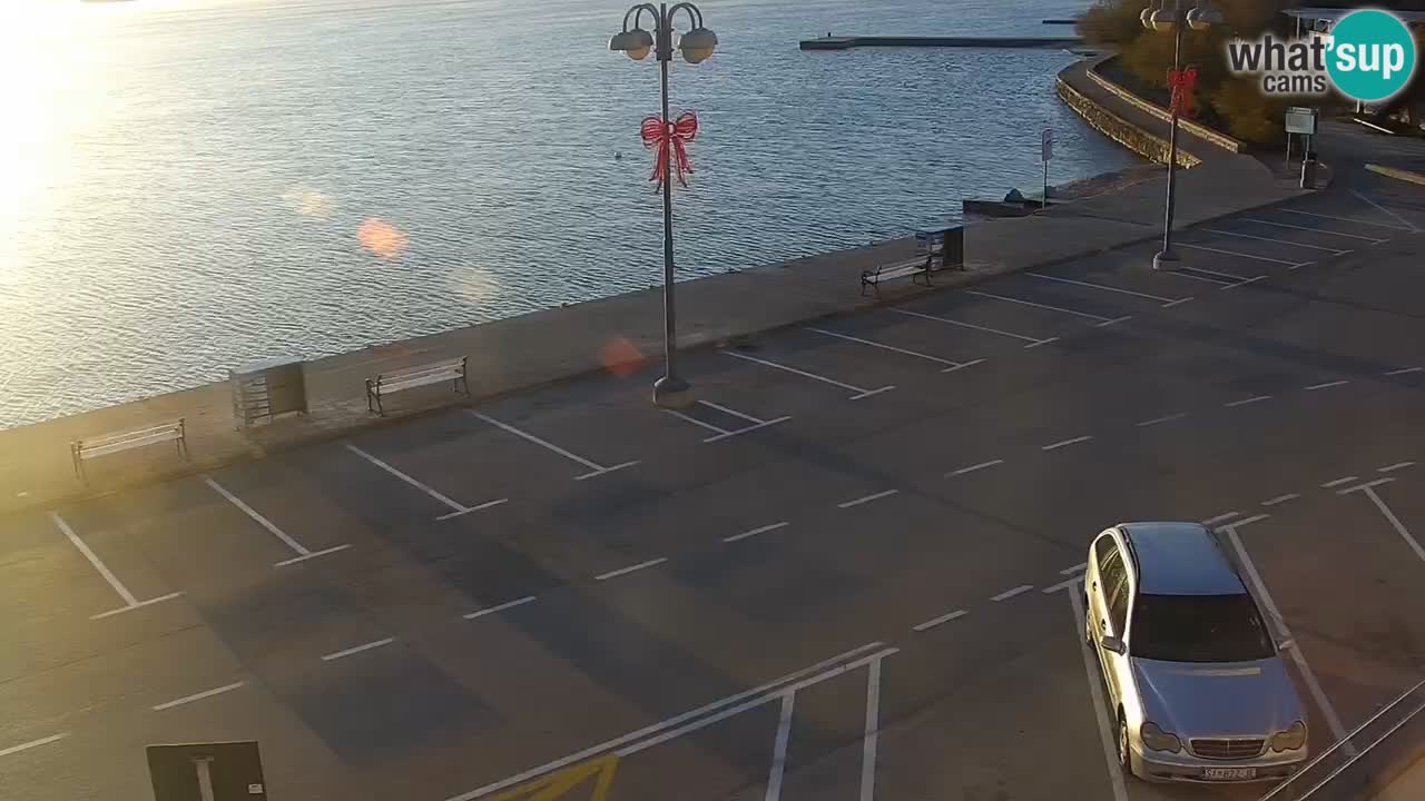 Vodice web kamera – marina i riva
