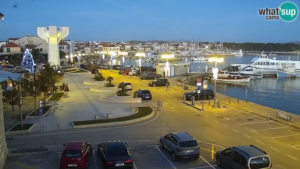 Vodice livecam – marina e il lungomare