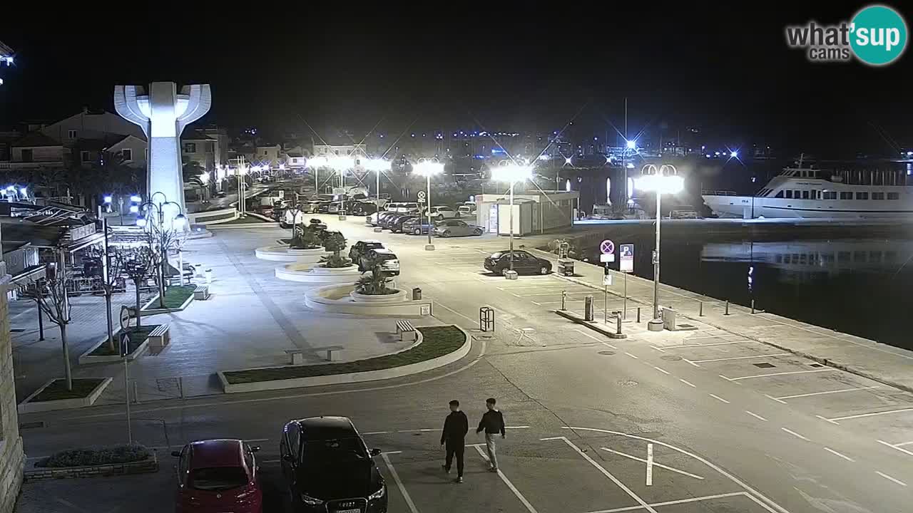 Vodice webcam – marina i meer
