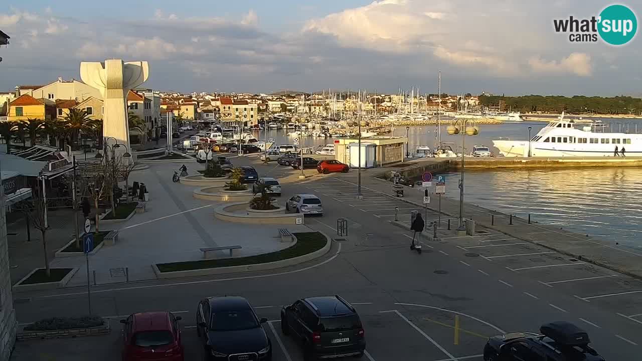 Vodice webcam – marina i meer