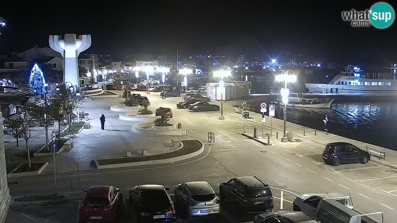 Vodice livecam – marina e il lungomare