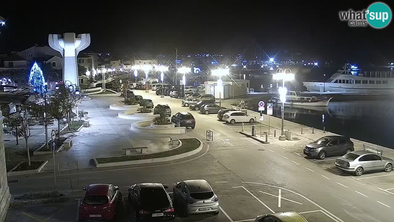 Vodice livecam – marina e il lungomare