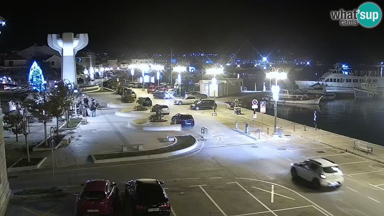 Vodice livecam – marina e il lungomare