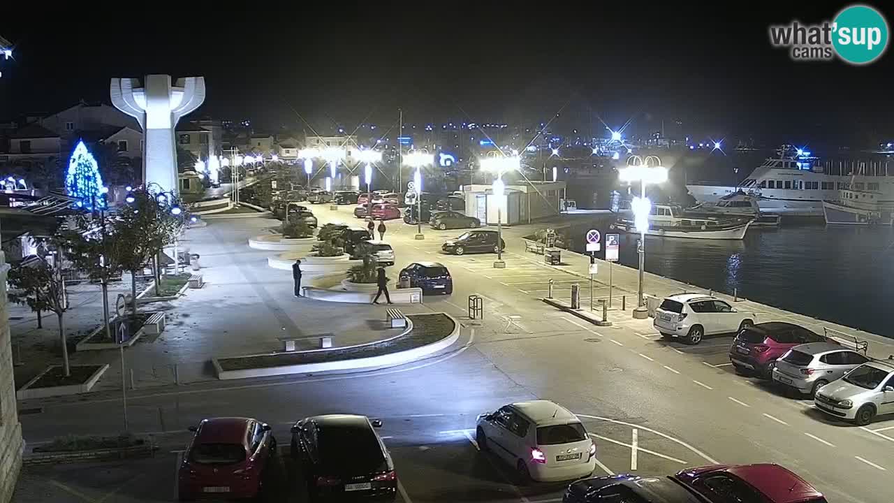 Vodice livecam – marina e il lungomare