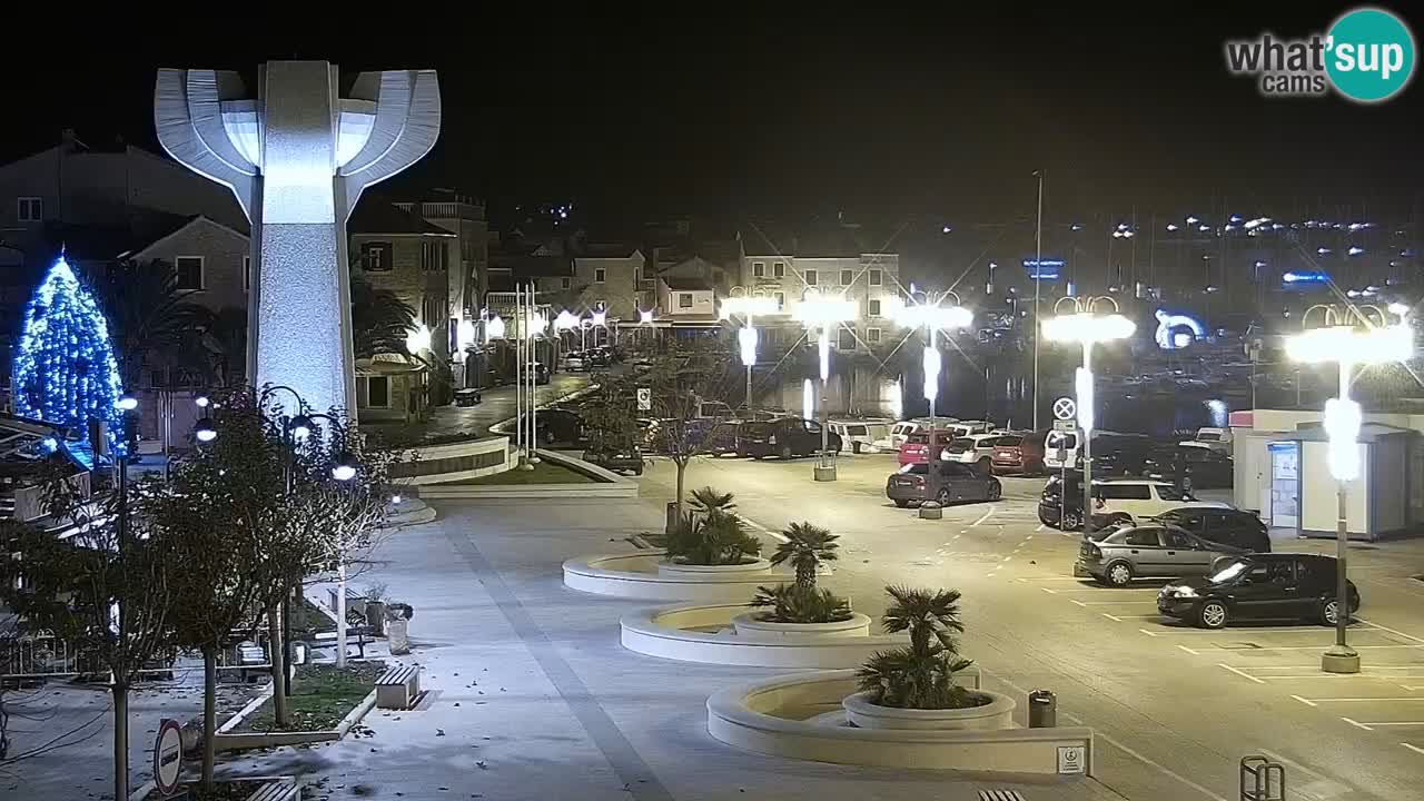 Vodice webcam – marina i meer