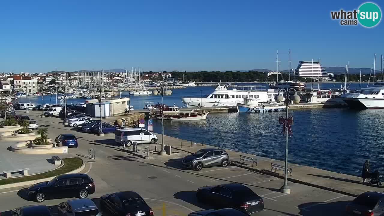 Vodice spletna kamera – marina in riva