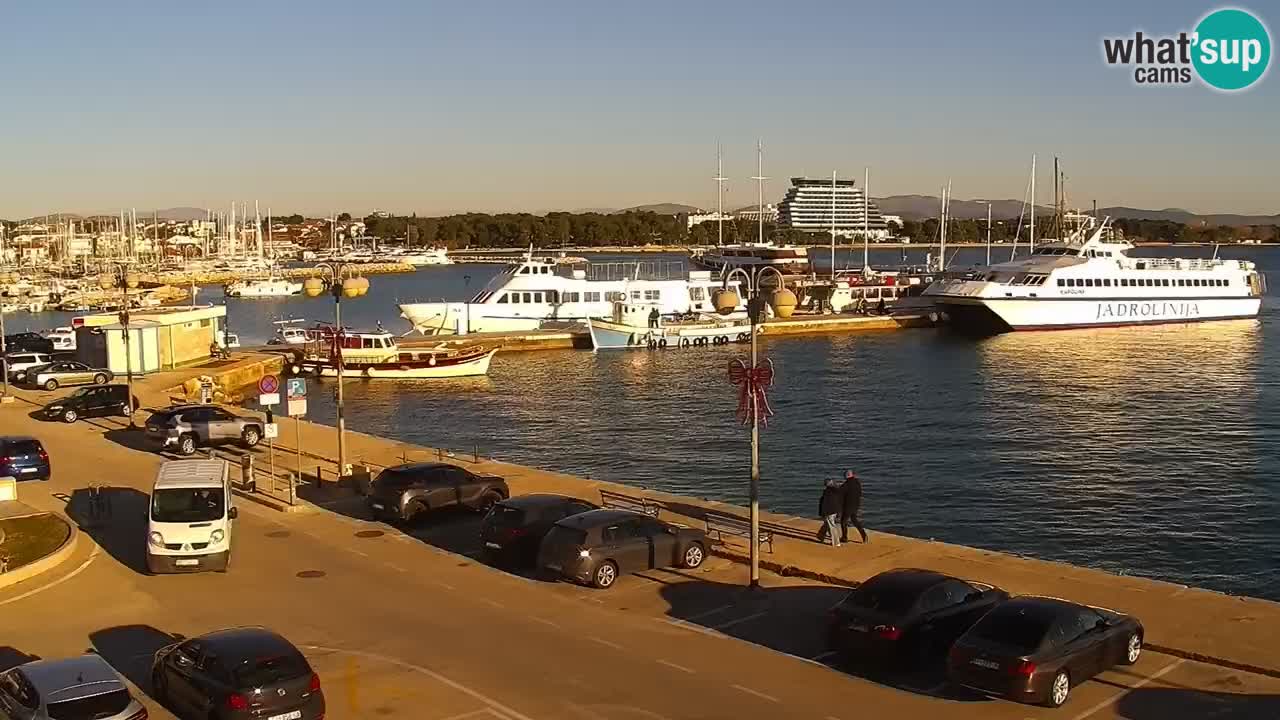 Vodice spletna kamera – marina in riva