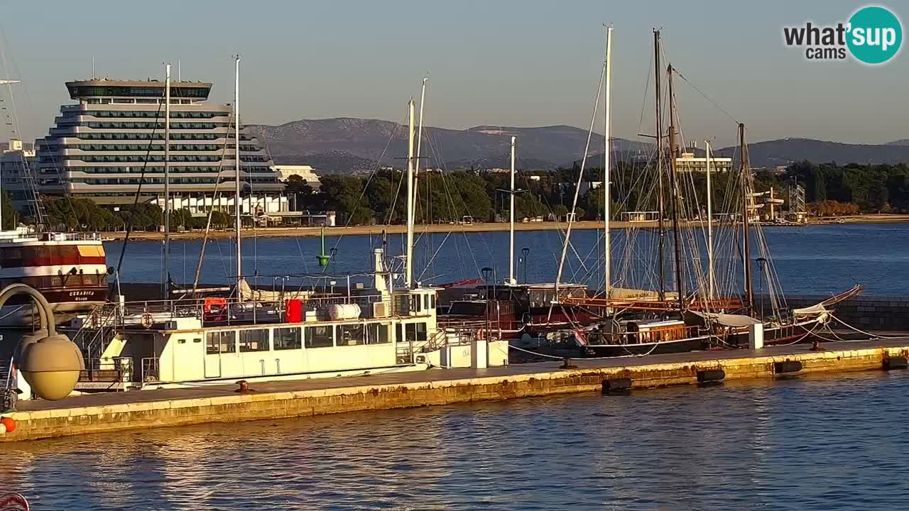 Vodice webcam – marina i meer