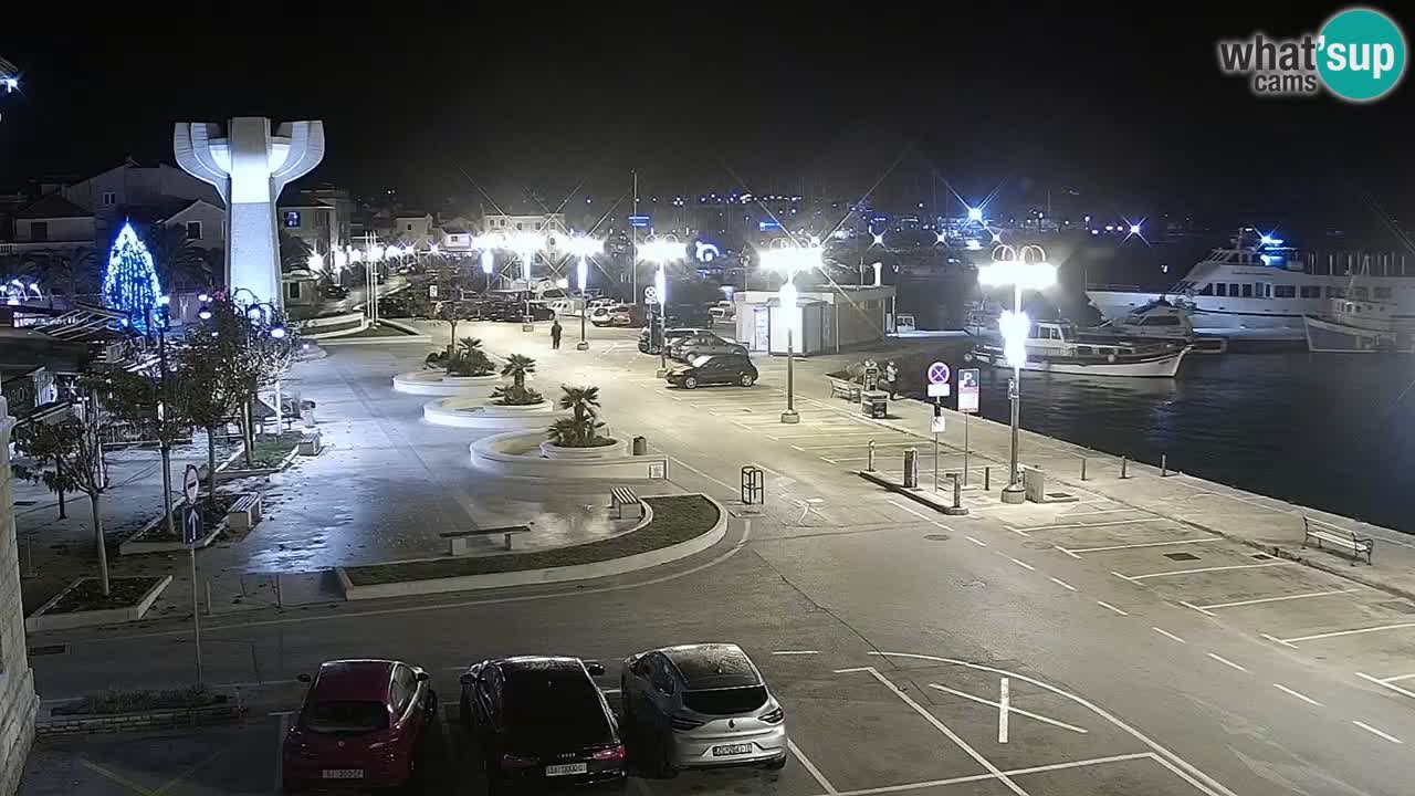 Vodice livecam – marina e il lungomare