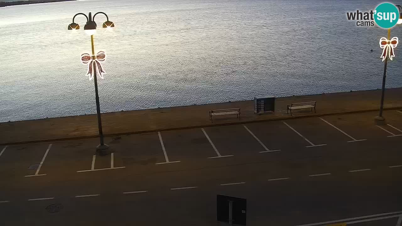 Vodice web kamera – marina i riva