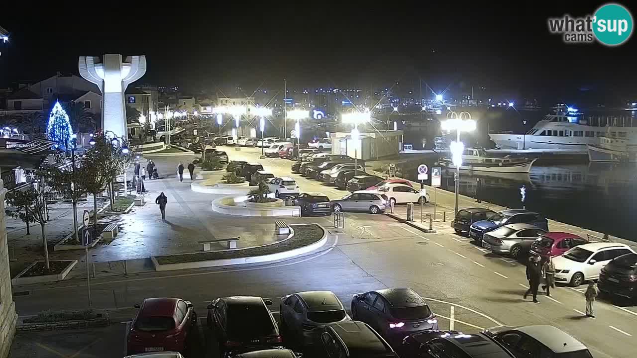 Vodice livecam – marina e il lungomare