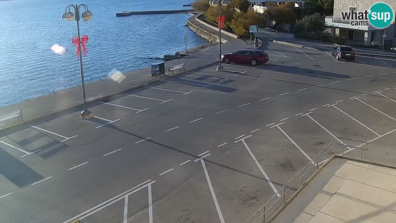 Vodice spletna kamera – marina in riva