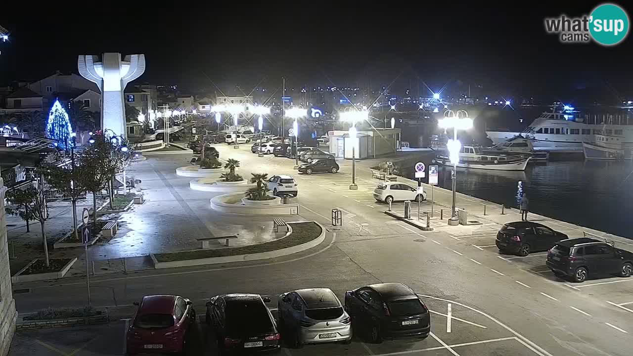 Vodice livecam – marina e il lungomare