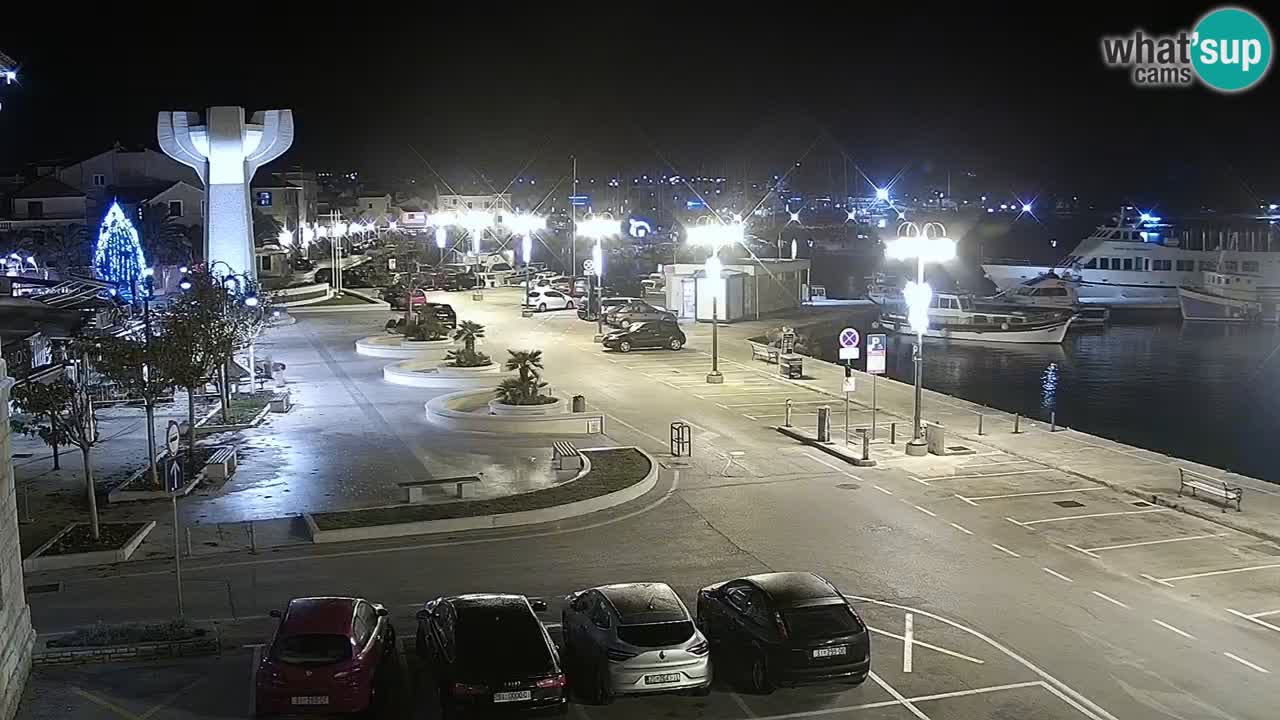 Vodice webcam – marina i meer