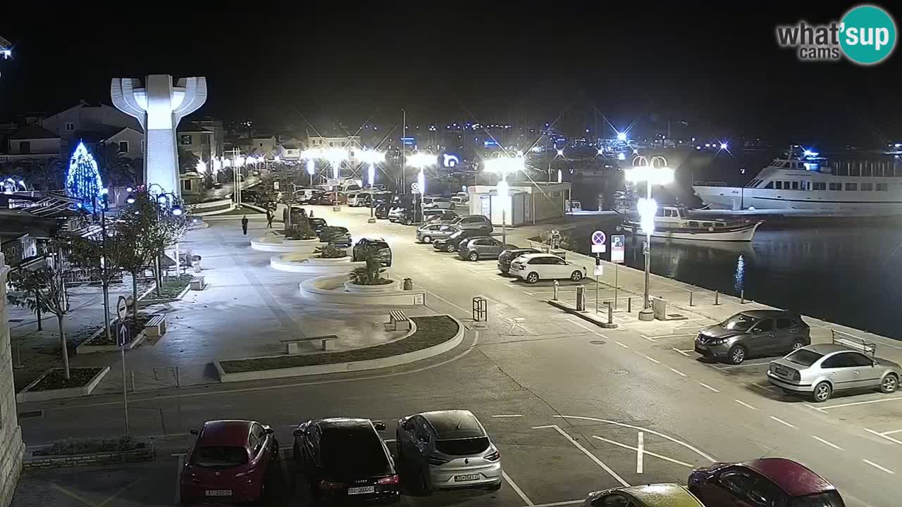 Vodice webcam – marina i meer
