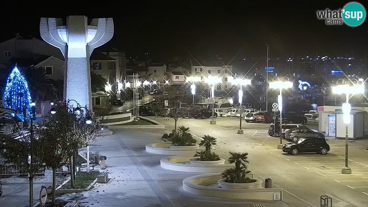 Vodice webcam – marina i meer