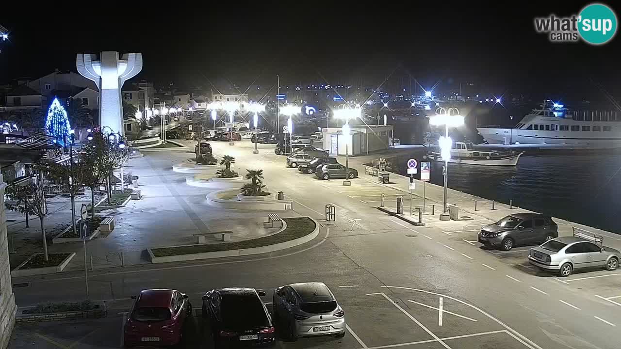 Vodice livecam – marina e il lungomare