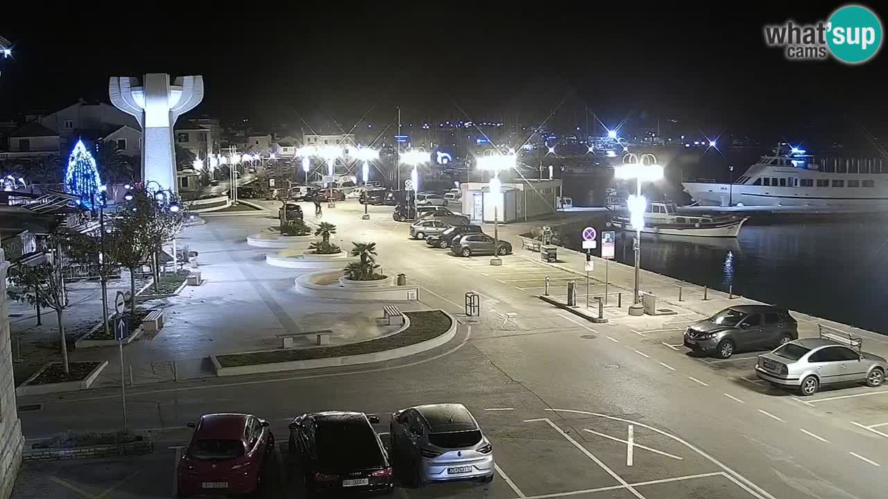 Vodice webcam – marina i meer