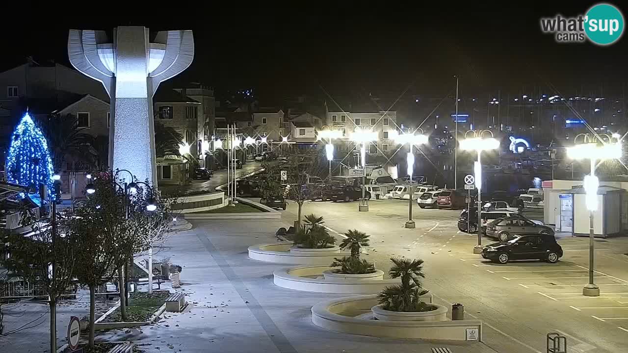 Vodice webcam live – front de mer
