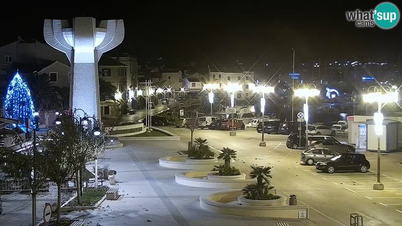 Vodice webcam – marina i meer