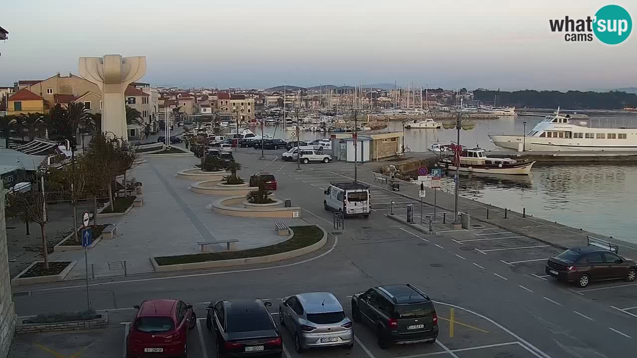 Vodice webcam live – front de mer
