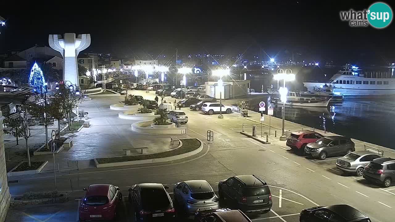 Vodice livecam – marina e il lungomare