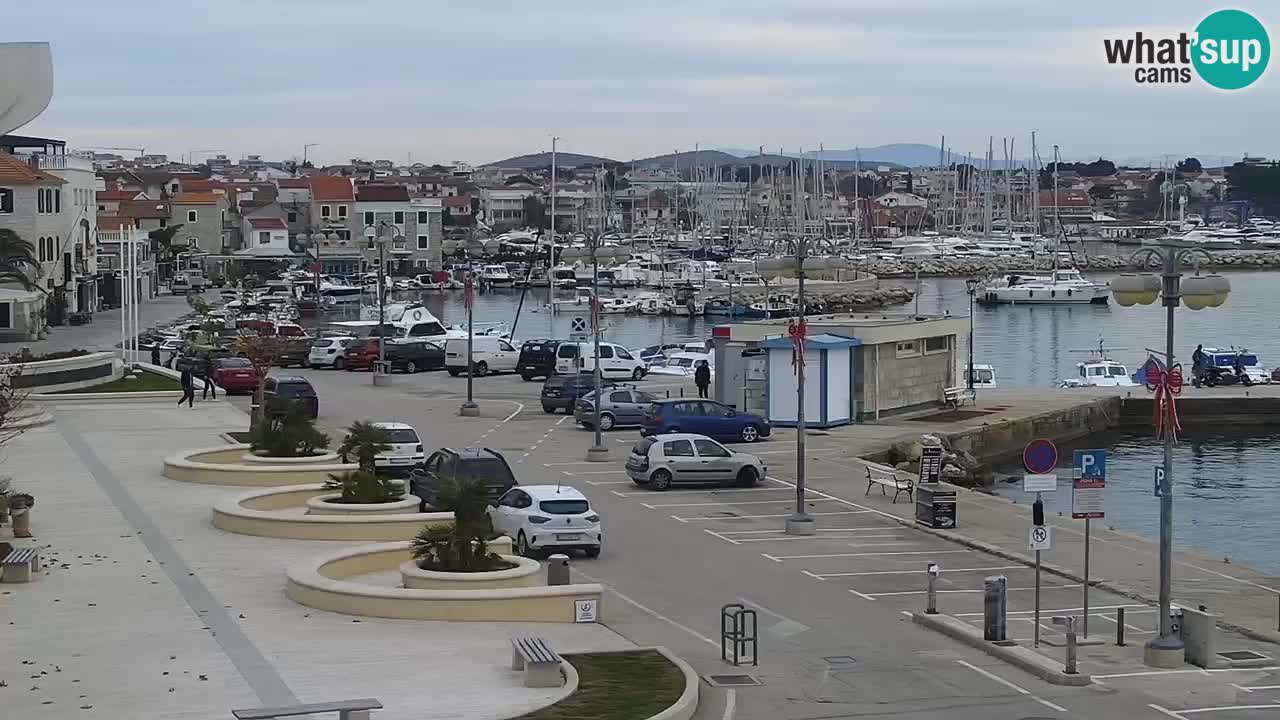 Vodice livecam – marina e il lungomare