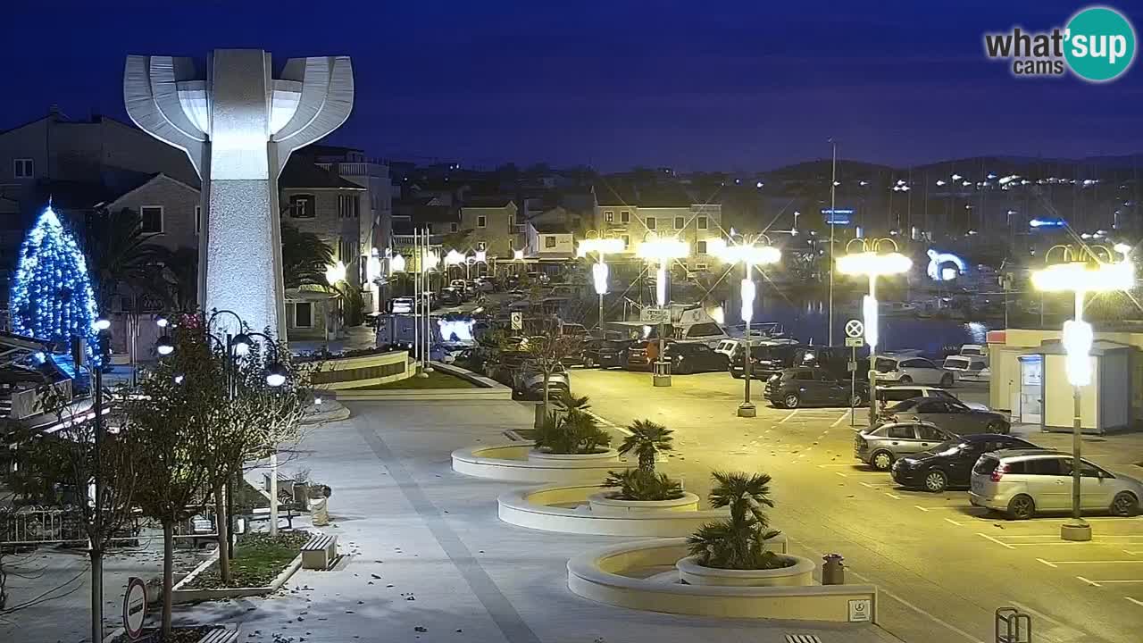 Vodice livecam – marina e il lungomare