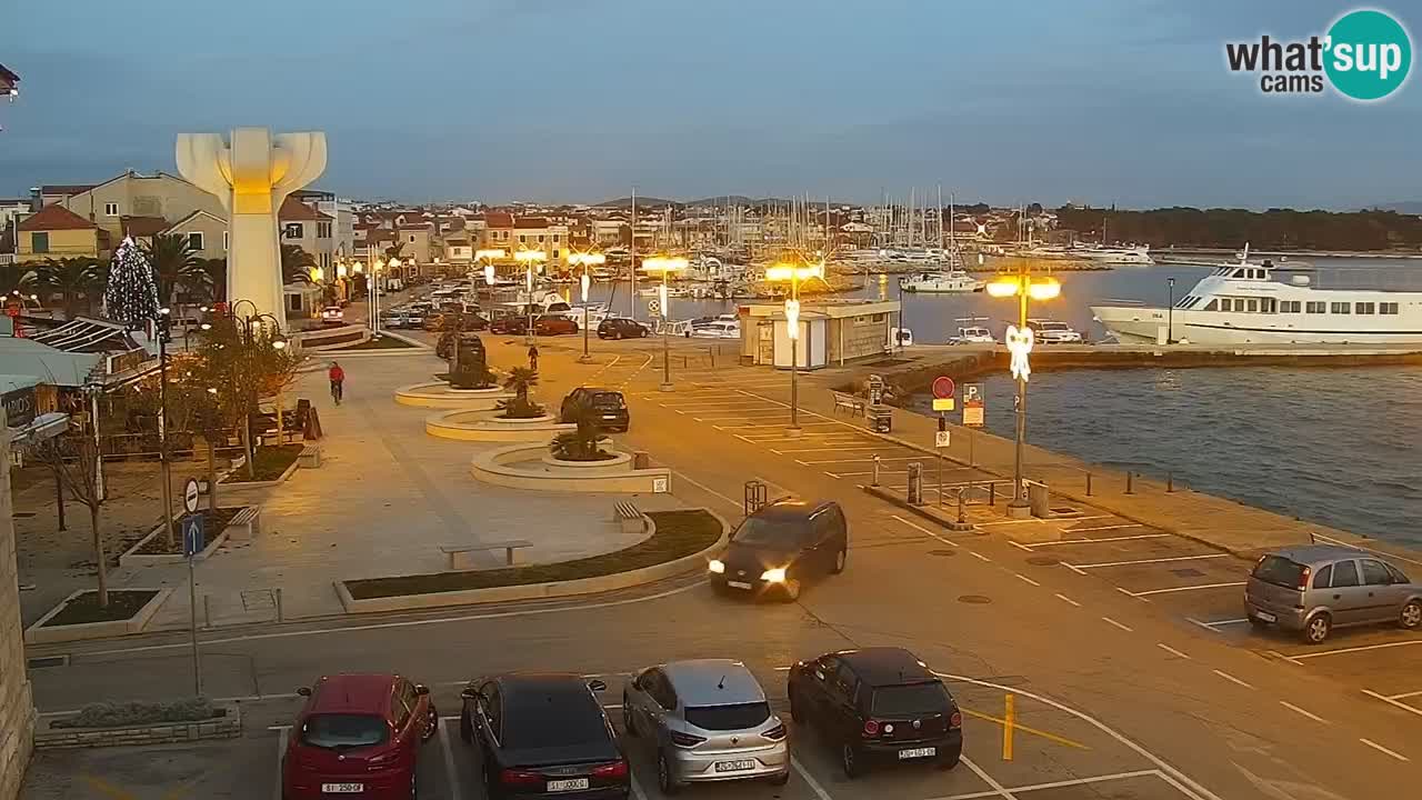 Vodice livecam – marina e il lungomare