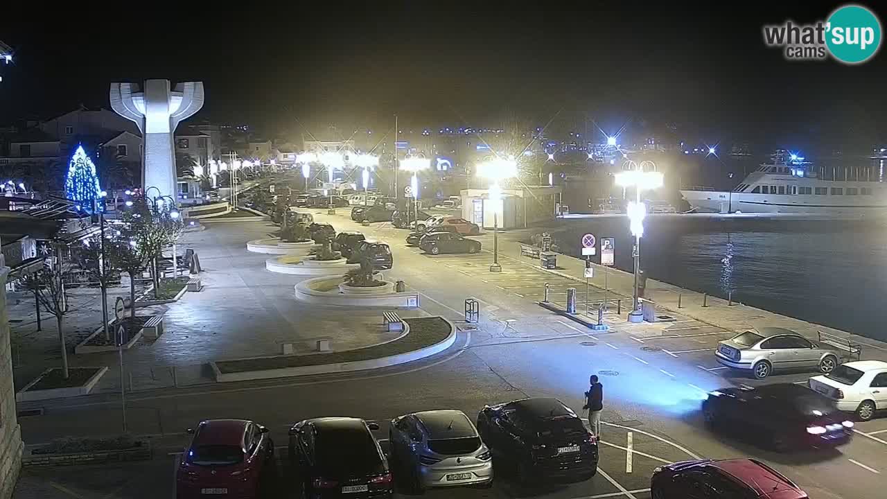 Vodice webcam – marina i meer