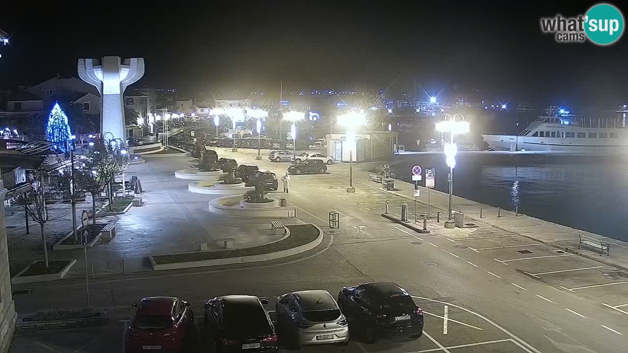 Vodice webcam – marina i meer