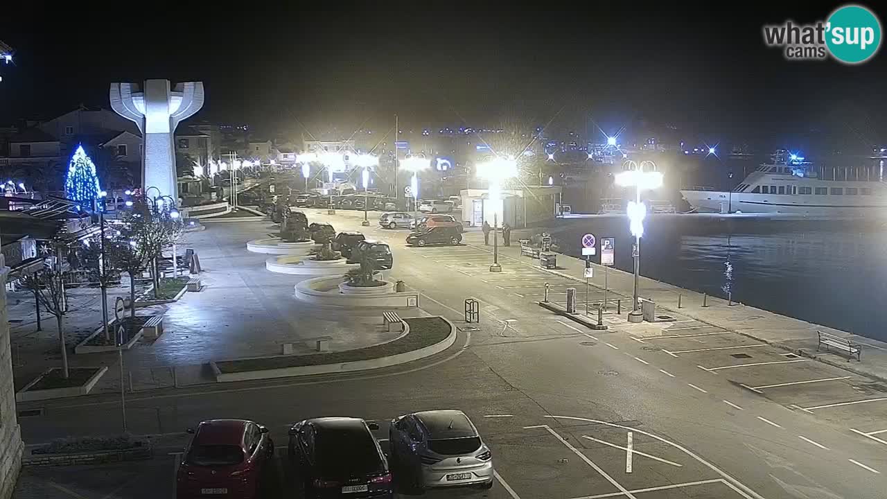 Vodice livecam – marina e il lungomare