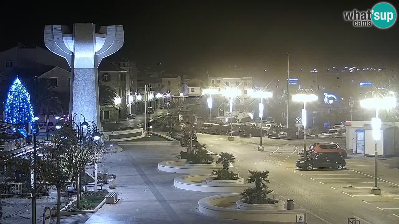 Vodice webcam live – front de mer