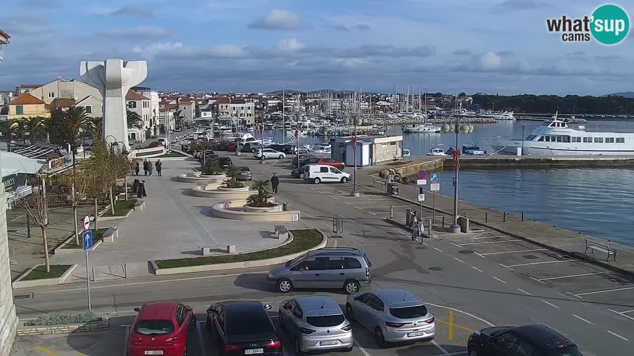 Vodice webcam live – front de mer