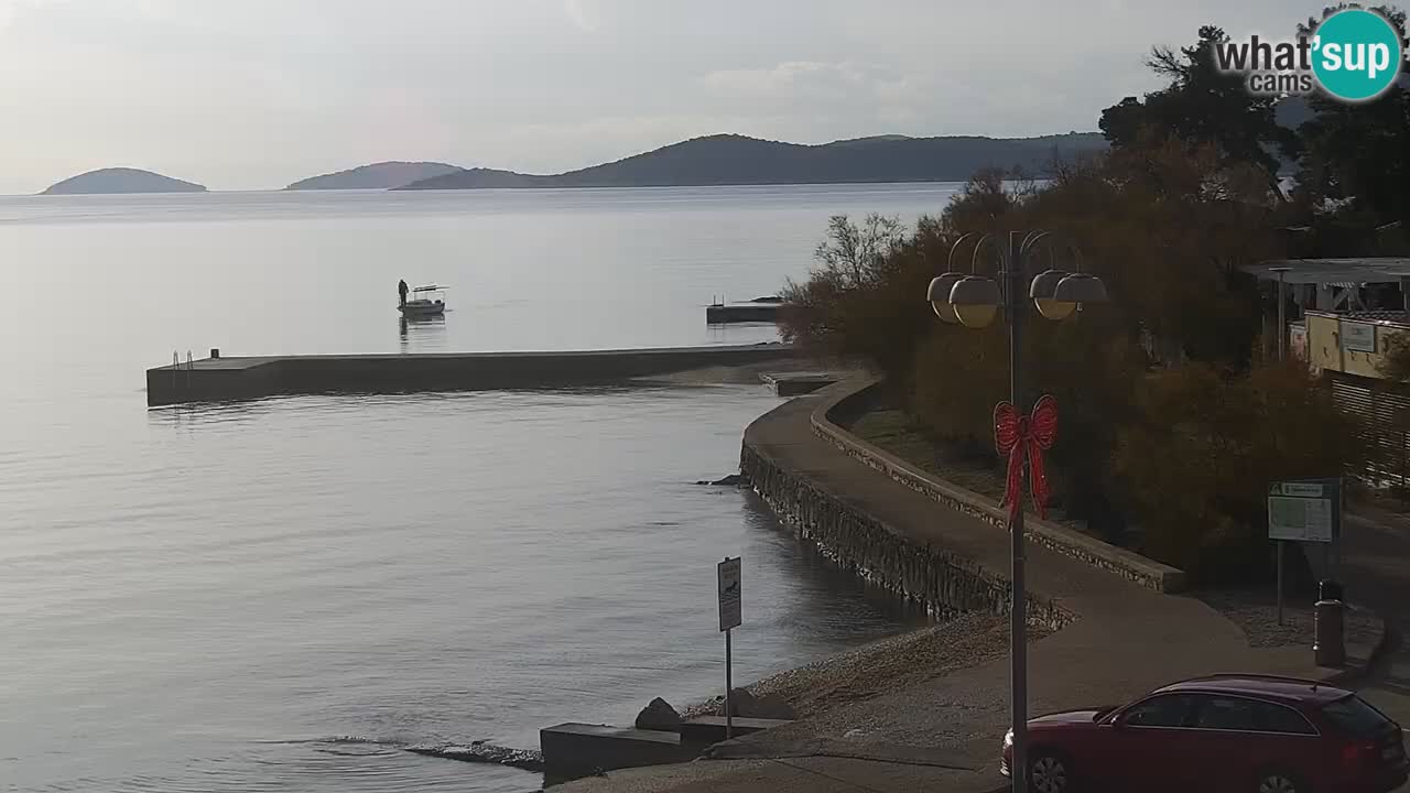 Vodice Live webcam – marina and  seafront