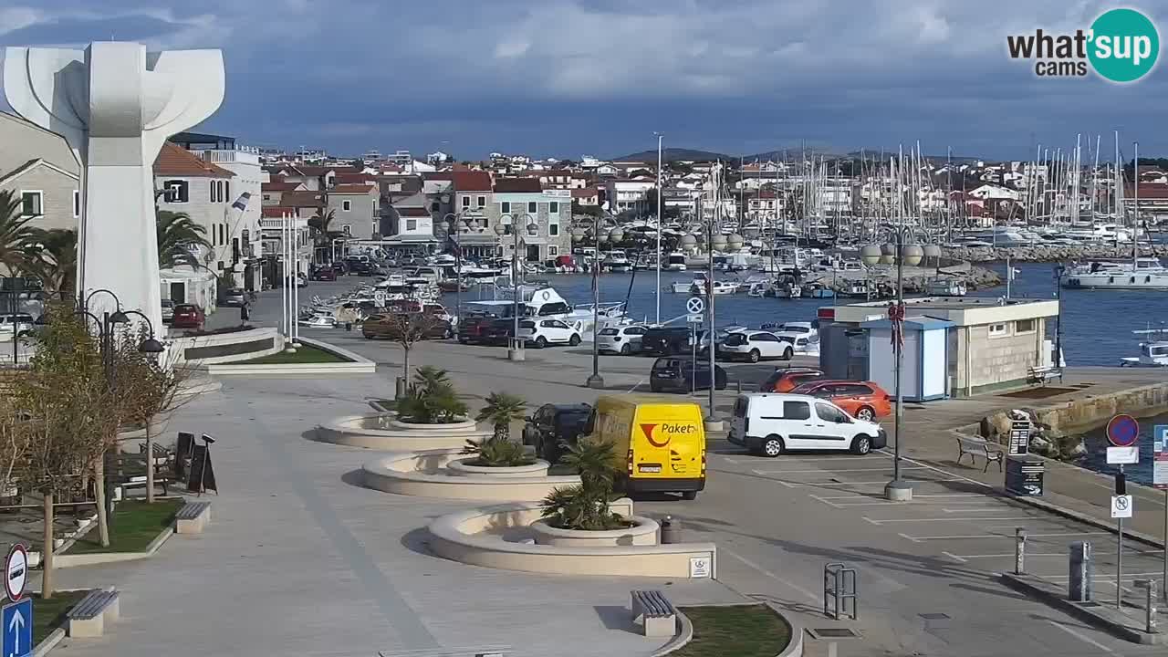 Vodice webcam – marina i meer