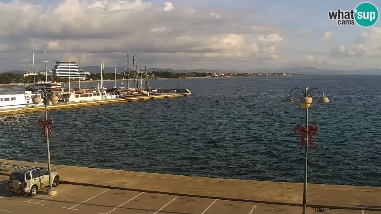 Vodice web kamera – marina i riva