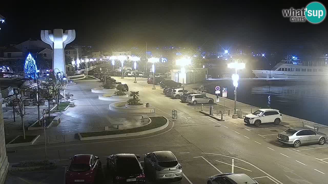 Vodice webcam – marina i meer