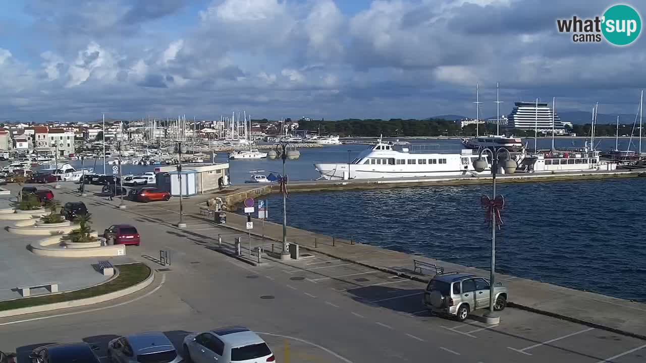 Vodice Live webcam – marina and seafront