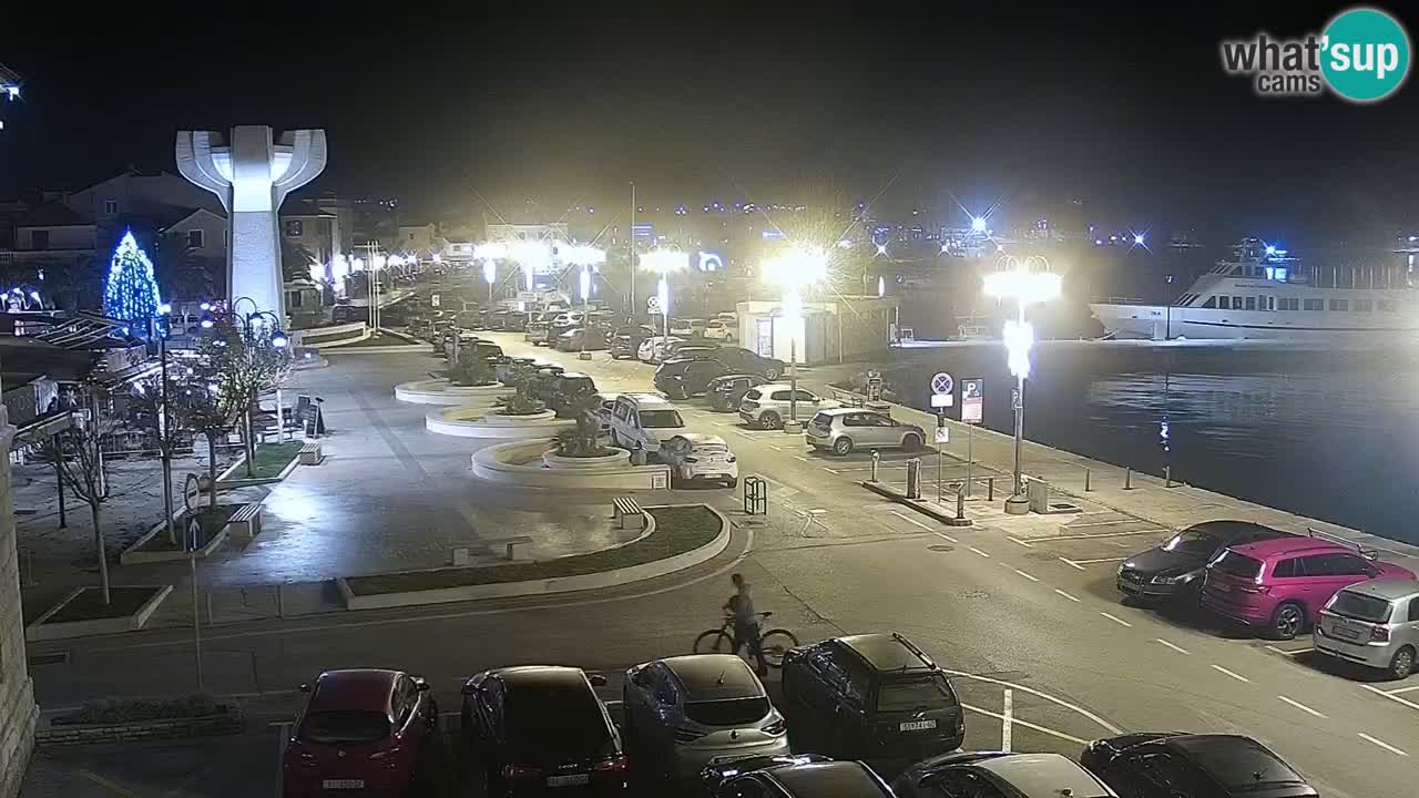 Vodice livecam – marina e il lungomare