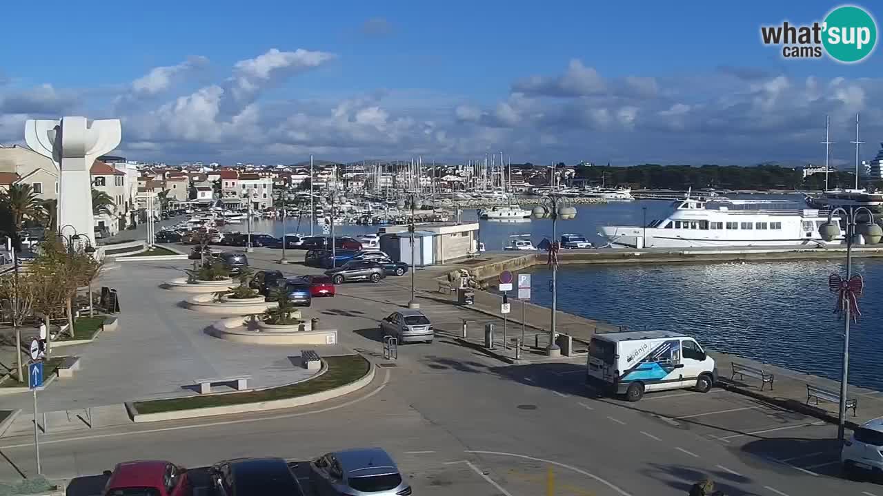 Vodice webcam live – front de mer