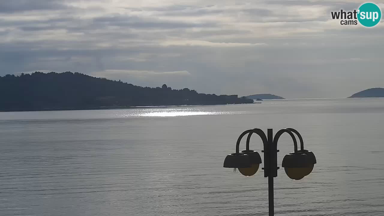 Vodice Live webcam – marina and  seafront