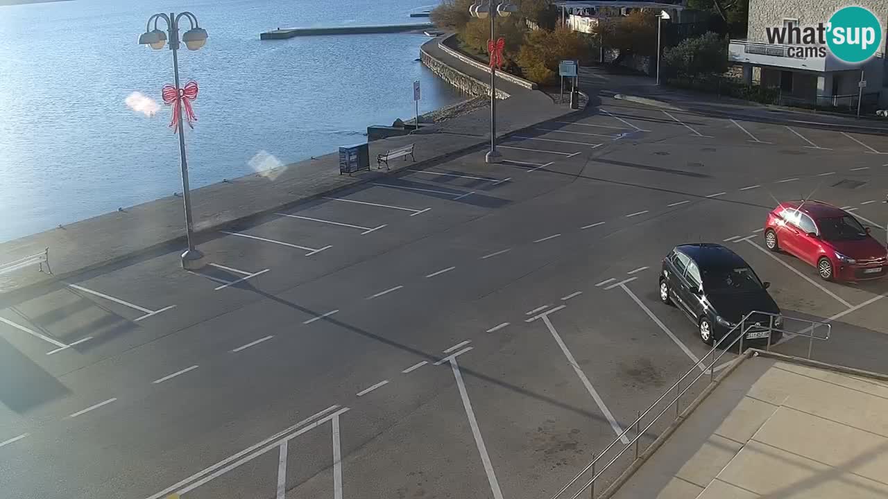 Vodice web kamera – marina i riva