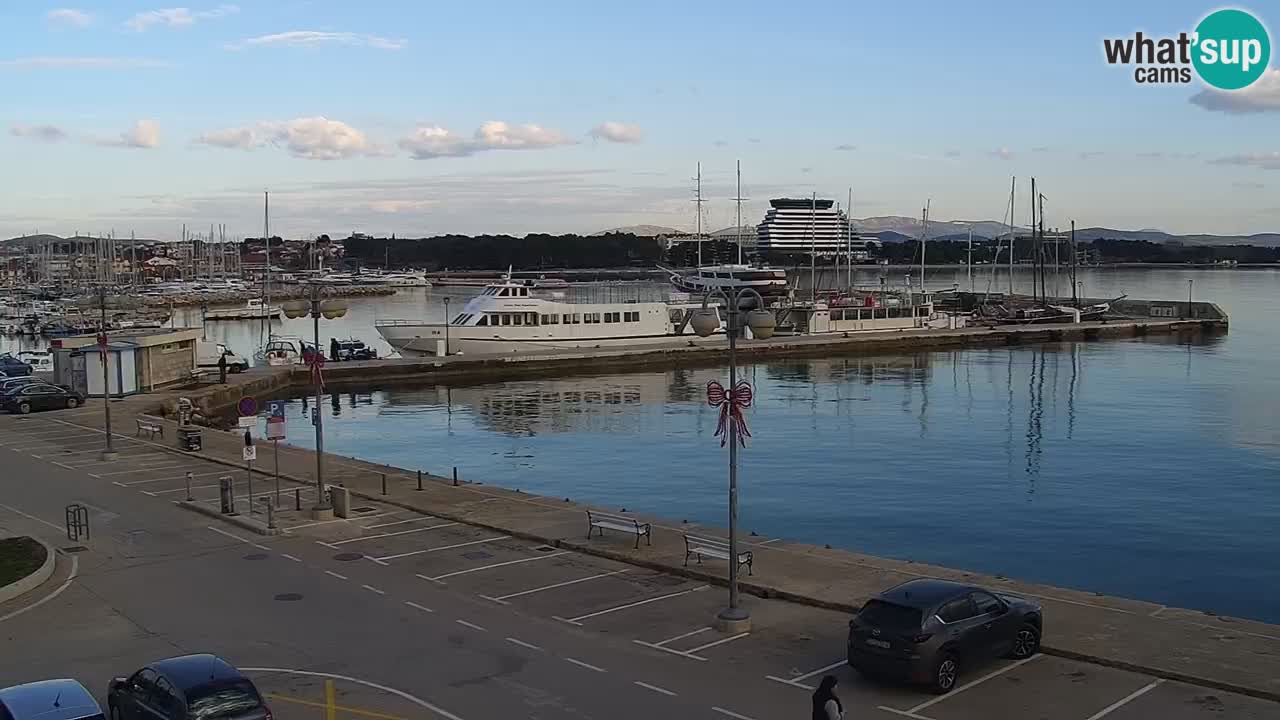 Vodice web kamera – marina i riva