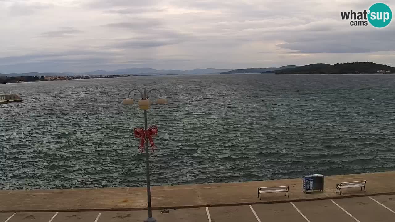 Vodice Live webcam – marina and  seafront
