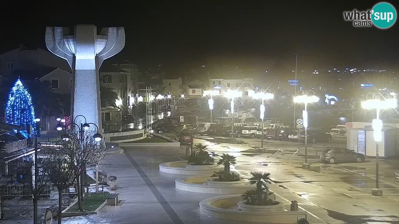 Vodice webcam – marina i meer