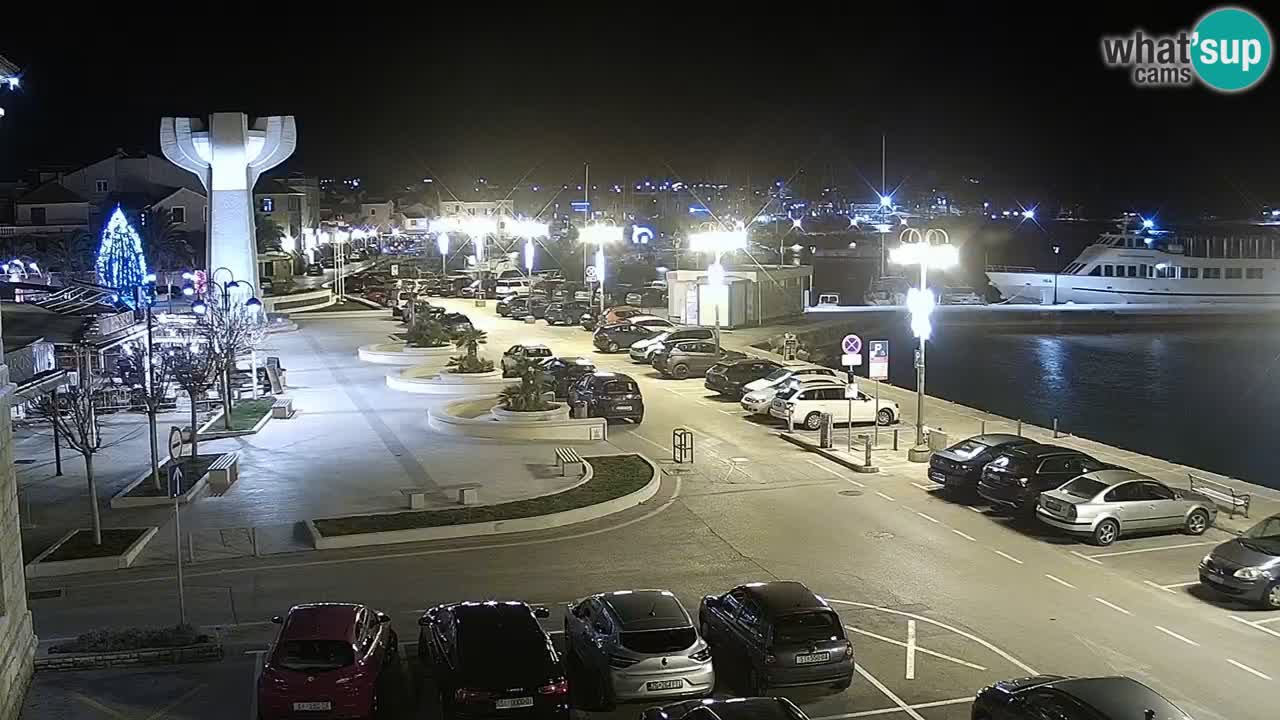 Vodice livecam – marina e il lungomare