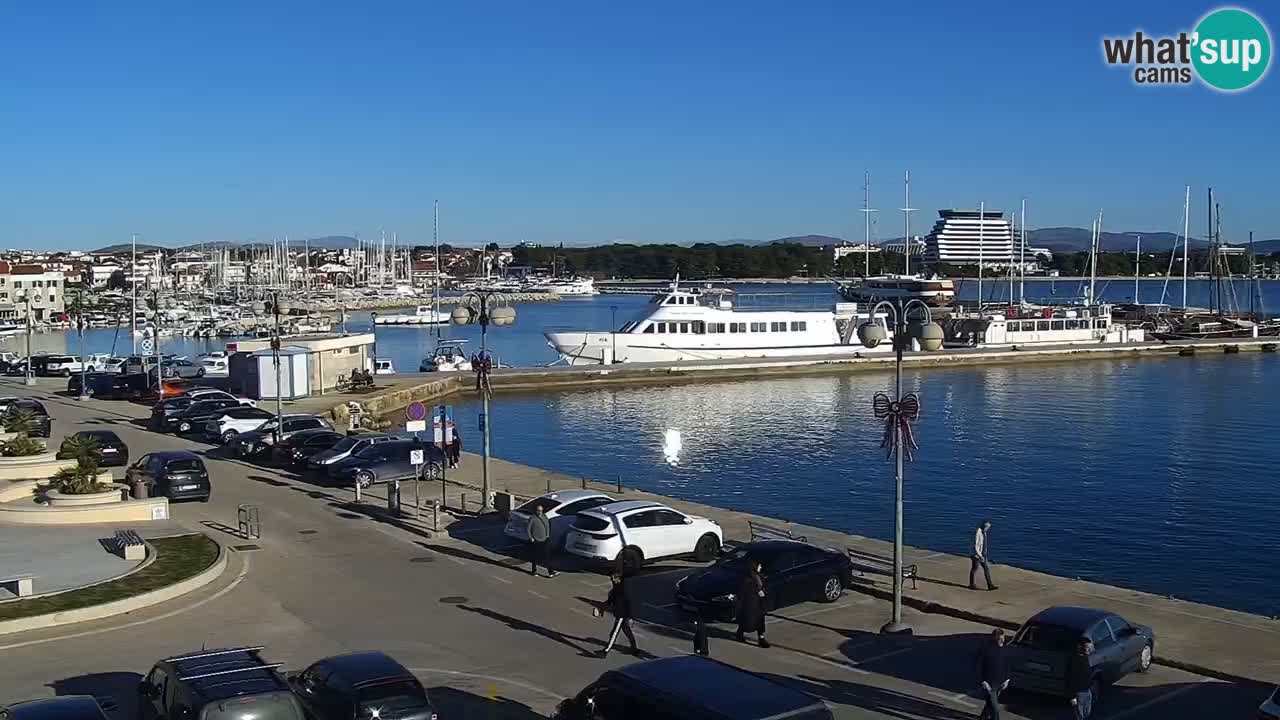 Vodice spletna kamera – marina in riva