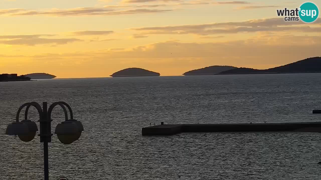 Vodice web kamera – marina i riva