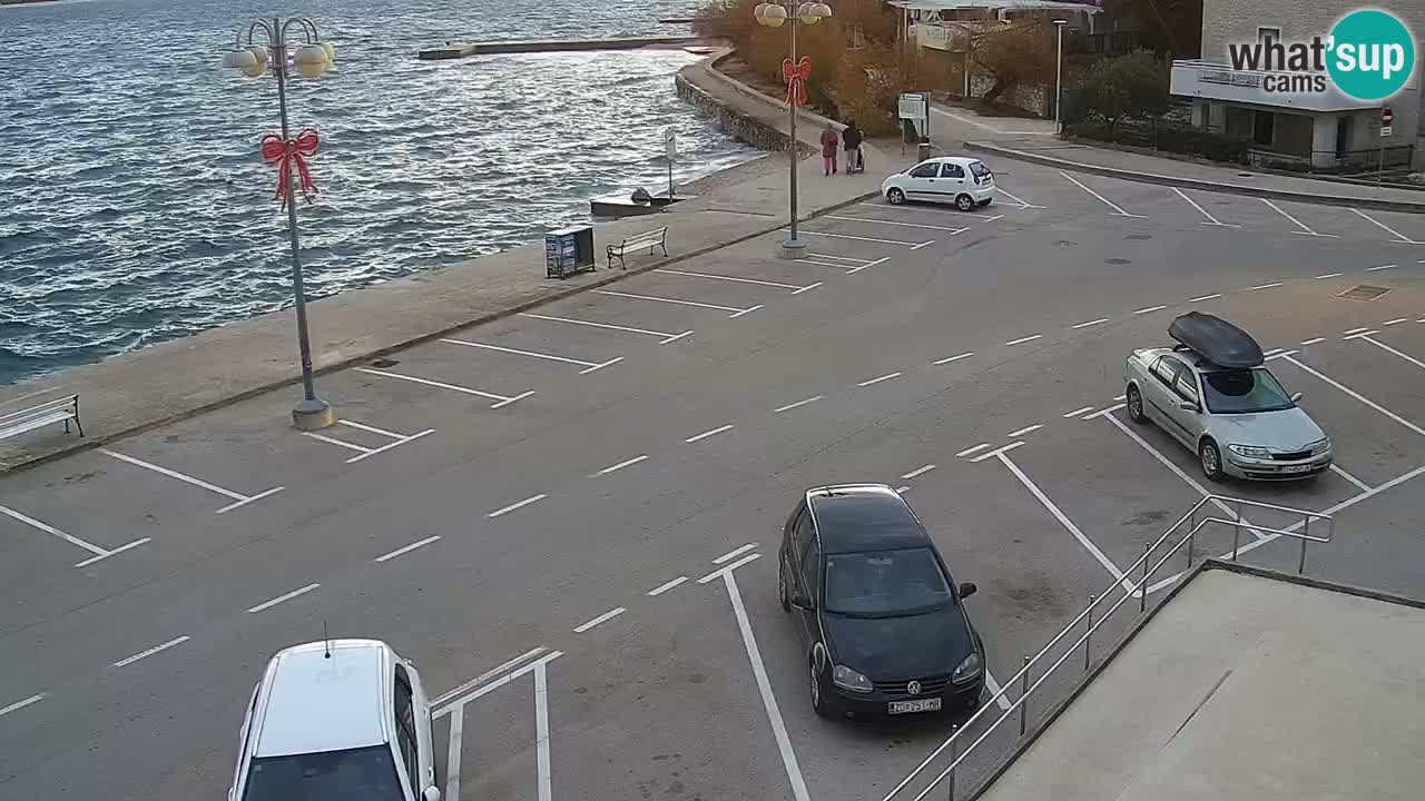Vodice web kamera – marina i riva
